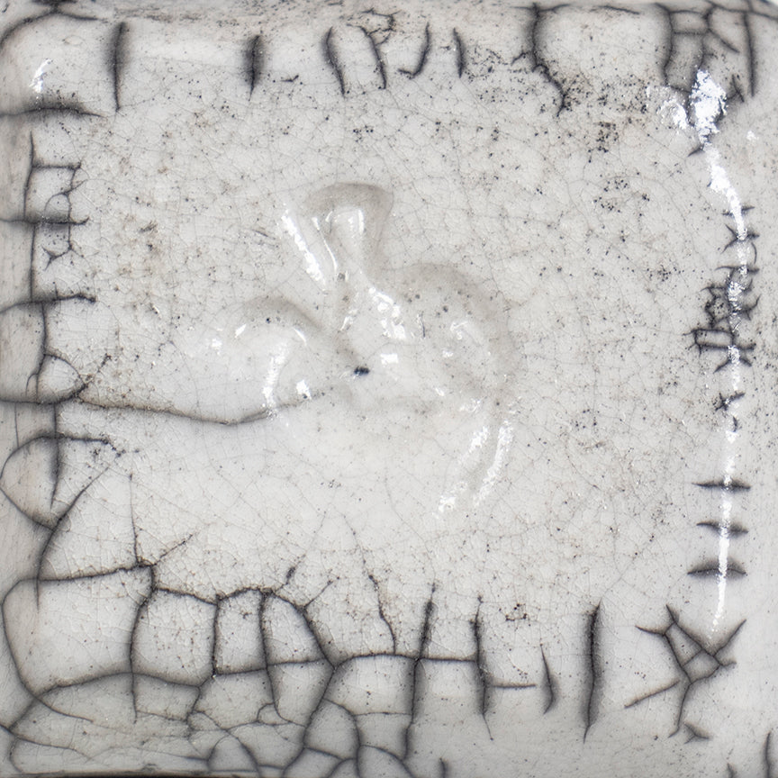 Clayscapes Raku White Crackle